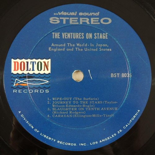 The VENTURES Dolton BST 8035 LP Record Album Instrumental - Picture 4 of 6