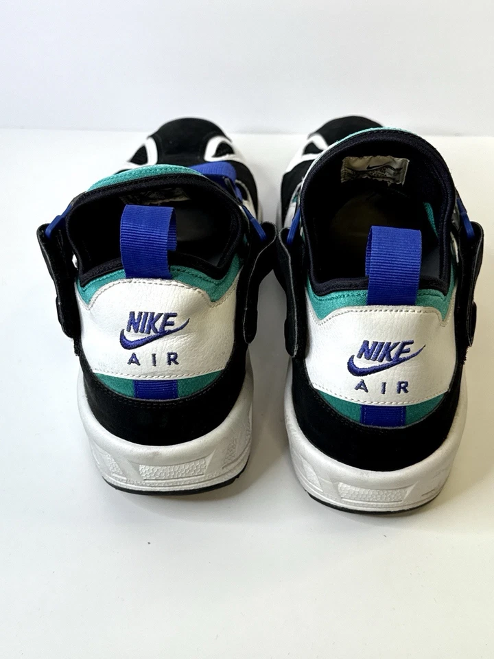 De colección Nike Air Huarache Para hombres Talla 12 Raro Negro/Blanco Turquesa OG Años 90 Retro Foto 3 de 4