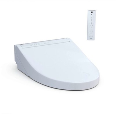 TOTO C5 SW3084#01 Washlet Elongated Electronic Bidet Seat - Cotton (READ)