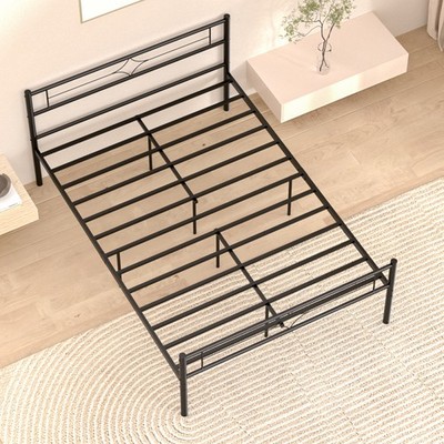 Metallbett Bettrahmen Gästebett Stabil Einzelbett Doppelbett Bettgestell