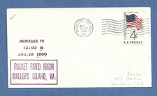 AEROBEE HI ROCKET FIRED AUG 23,1960 WALLOPS ISLAND  SWANSON SPACE COVER NASA