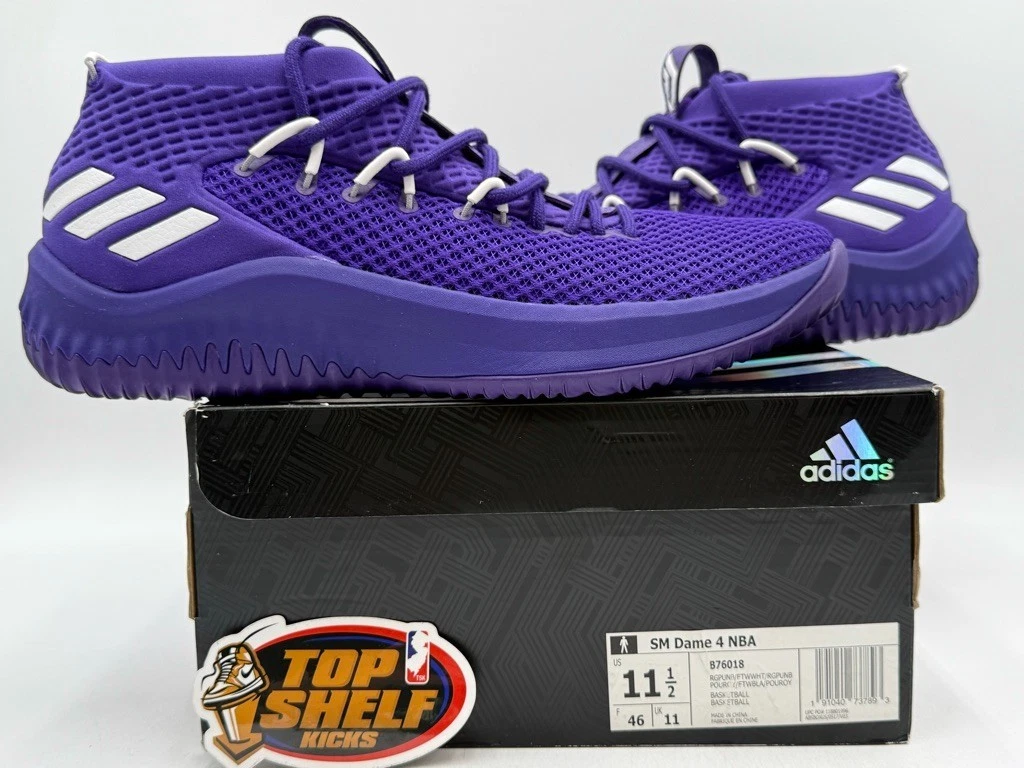 Кроссовки мужские Adidas Dame 4 - огромный выбор по лучшим ценам