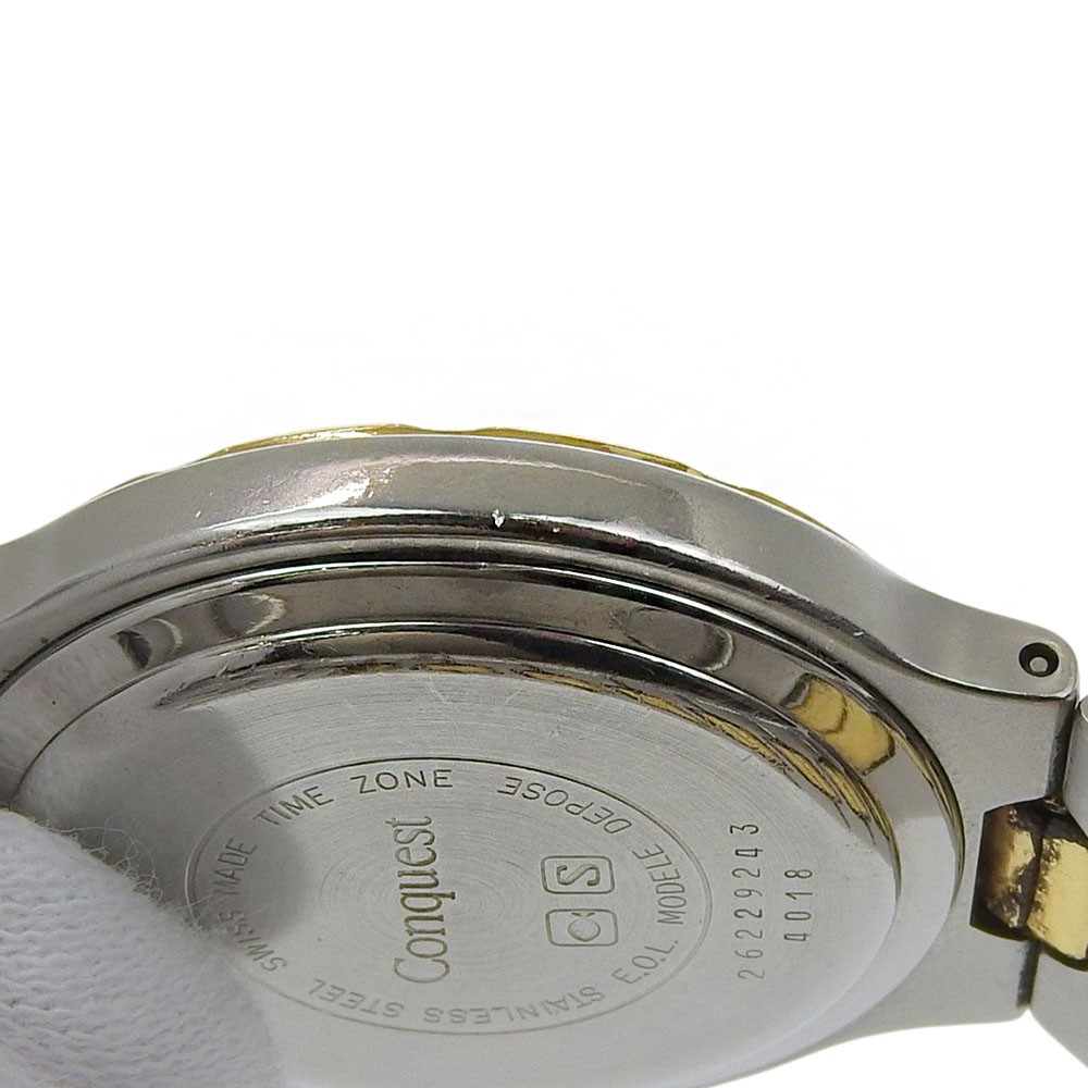 Longines Conquest White Men display picture 3