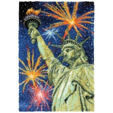 Herrschners  Lady Liberty Latch Hook Kit