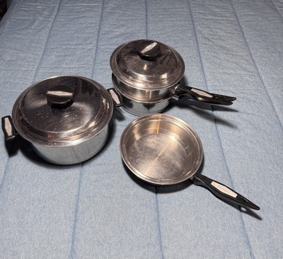 carico Nutri-Tech 5層鍋セット 5点 Vintage Carico Nutri-tech 5-ply