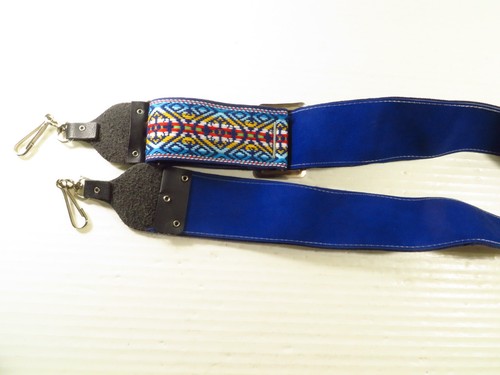 Vintage 70s Wide Woven Retro Hippie SLR/DSLR Camera Neck Strap, 2" Wide, NOS - Picture 3 of 3