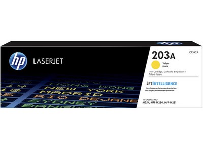 Original HP 203A Toner Gelb Color LaserJet Pro M254dw M254nw MFP M280nw M281fdn