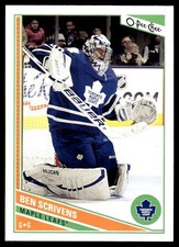 2013-14 O-Pee-Chee #386 Ben Scrivens Toronto Maple Leafs Hockey Card