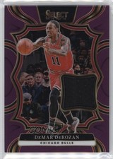 2024 Panini Select Throwback Memorabilia Purple Prizm 94/99 DeMar DeRozan 11nu