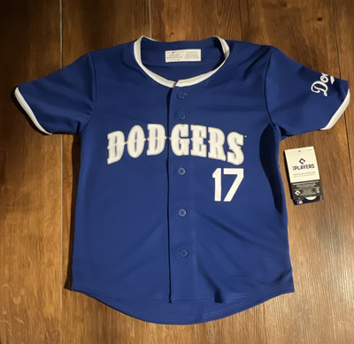 Team Athletics Los Angeles Dodgers Ohtani #17 Kids Jersey Blue Size S