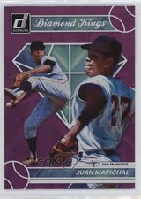 2023 Panini Donruss Diamond Kings Holo Purple Juan Marichal #26 HOF 1e19