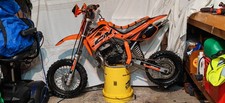 KTM 50 SX PRO SENIOR 2000 WITH BRAND NEW COMPLETE ENGINE, NOT EVEN FULLY RUN IN.