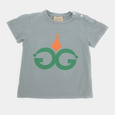 Gucci Grey GG Printed Cotton TShirt 24 months