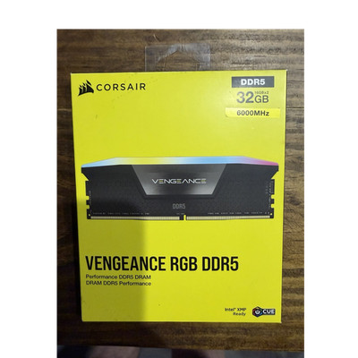 Corsair Vengeance RGB DDR5 32GB (2x16GB) 6000MHz DIMM Intel XMP Ready