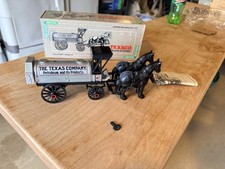 ERTL Texaco Horse Tanker Die-Cast Coin Bank Series 8 9390VP