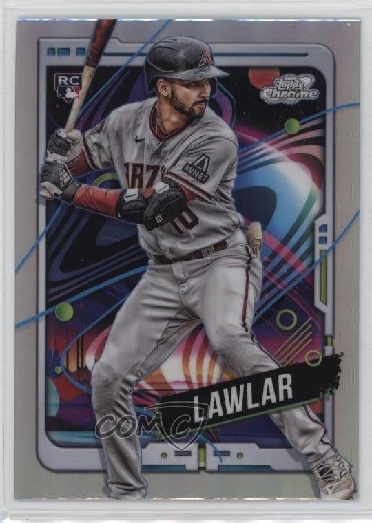 2024 Topps Cosmic Chrome Refractor Jordan Lawlar #5 11nq