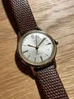 Vintage Timex 11642467 - Gold Tone - Manual Wind - Runs - ~30mm - New Strap