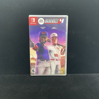 #ad #ad Super Mega Baseball 4 Nintendo Switch Tested amp; CIB Clean 1 YR Warranty $35.00