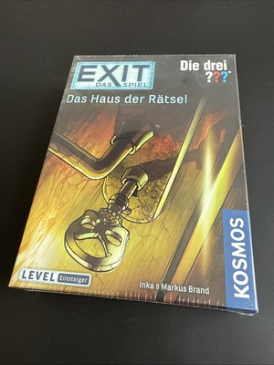 Kosmos EXIT - Das Spiel: Das Haus der Rätsel, Die drei ??? Neu OVP