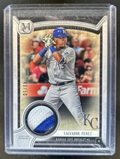 2018 Topps Museum Salvador Perez Meaningful Material Patch Relics #/50