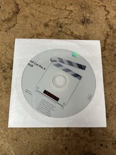 Final Cut Pro 4 Software Disc ONLY Install No Code Version 4.1 2003 Video Edit