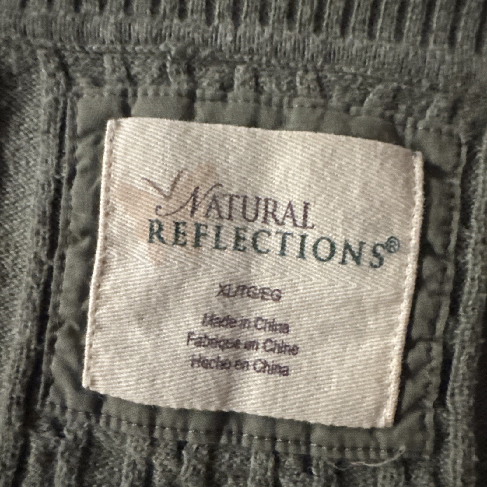 Natural Reflections Cable Knit Pullover V-Neck Sw… - image 2