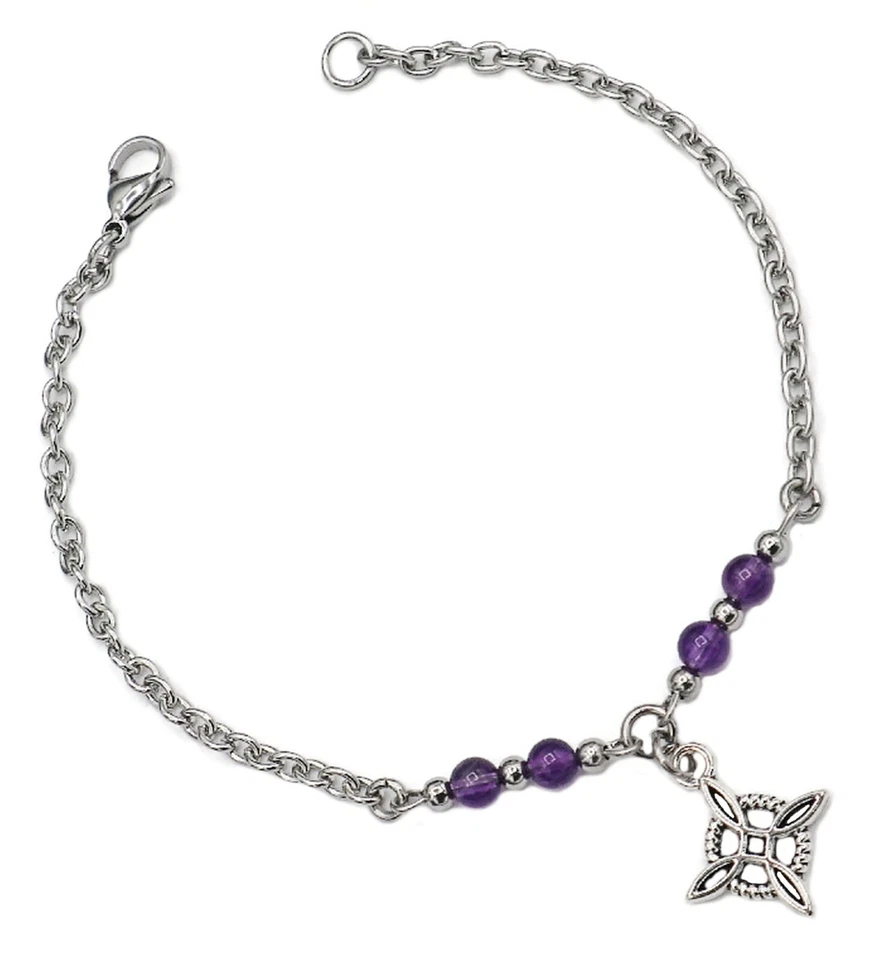Tobillera Nudo de Bruja - Pulsera de Tobillo Pentáculo - Joyería de Bruja - Pagana, Wicca Foto 3 de 4