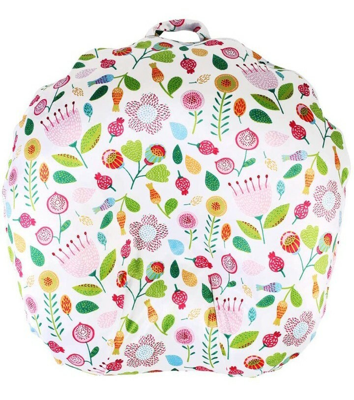 Baby Lounger Cover Cute Flowers Fits Baby Newborn Nursing Support Pillow-image