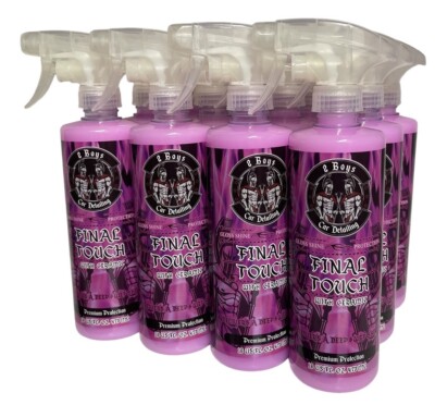 Final Touch With Ceramic, For High Gloss Coating, Quick Detailer16oz [LOT OF 12]