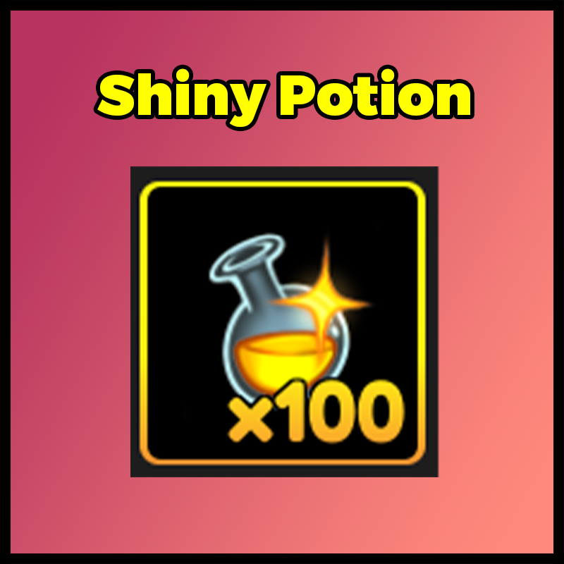 Using a SHINY POTION with 20.5 Luck in Anime Fighters Simulator