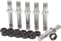 Allstar Professionelles Radiusstangenstud Kit Titan