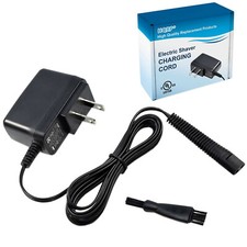 HQRP AC Adapter Charger Cord for Braun cruZer 5  6 Beard Head Type 5417  5418