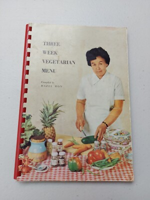 Three Week Vegetarian Menu By Hazel Hon Paperback In Australia ready to post