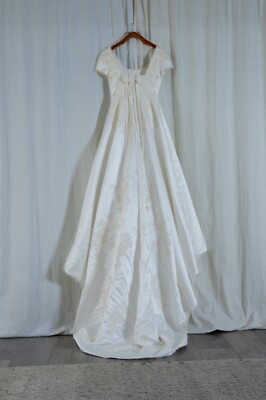 slim fit dress slacks Vintage Tea-length Wedding Dresses Bateau Beautiful Lace Bridal Gown S   SELINADRESS