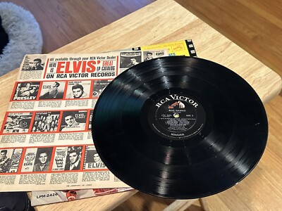 ELVIS PRESLEY LP LPM-2426 BLUE HAWAII Vinyl Album Vintage 1961 | eBay
