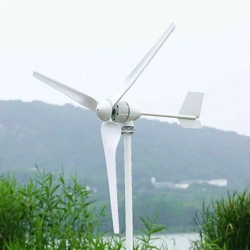 5000W Windkraftanlage Komplett 48V Windgenerator Windrad Grid Wechselrichter - Bild 9 von 19