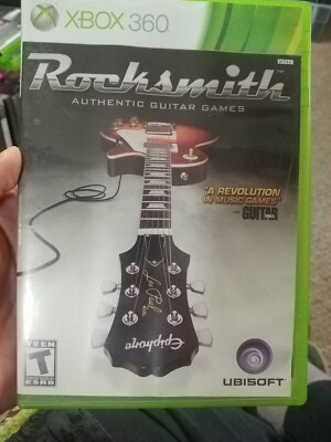 Rocksmith (Microsoft Xbox 360 2011) Complete with Manual No Cable