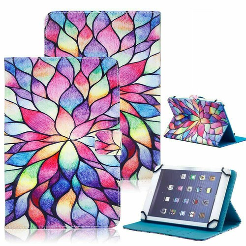 For Laser 7 / 10 Inch Tablet - Universal Pattern Adjust PU Leather Case Cover - Picture 37 of 39