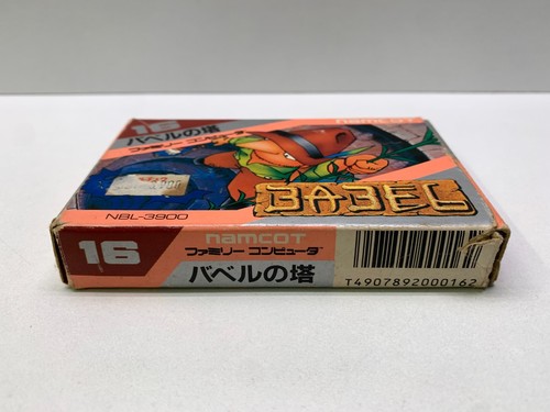 BABEL - FAMICOM FC NES NINTENDO IMPORT JAPAN 1986 NAMCOT GIOCO USATO - Picture 8 of 15