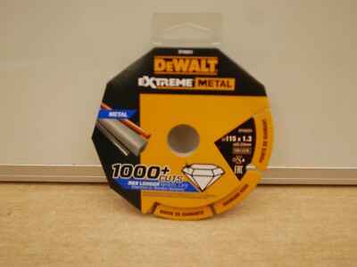 DeWALT DT40251 Diamant Metall Trennscheibe 41/2'' 115mm Winkelschleifer