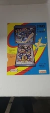 Flyer  STERN   STARS    PINBALL ARCADE  advertisement original see pic