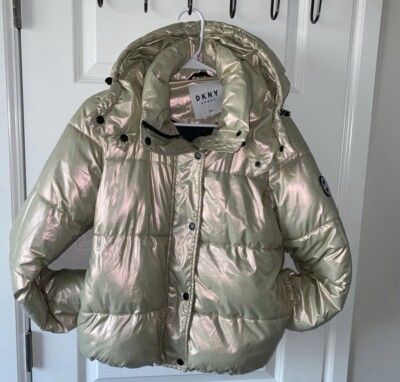 DKNY Sport Womens Winter Cold Weather Puffer Coat XSmall