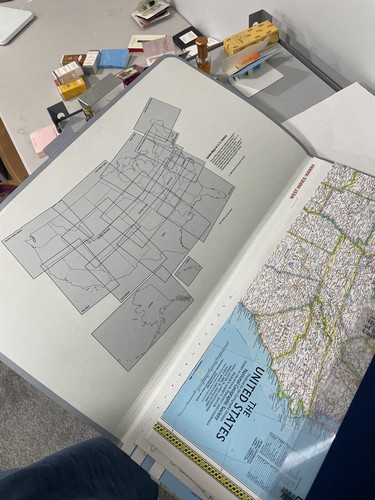 Historical Atlas of the US Centennial Edition National Geographic Book 1988 XL - Picture 16 of 19