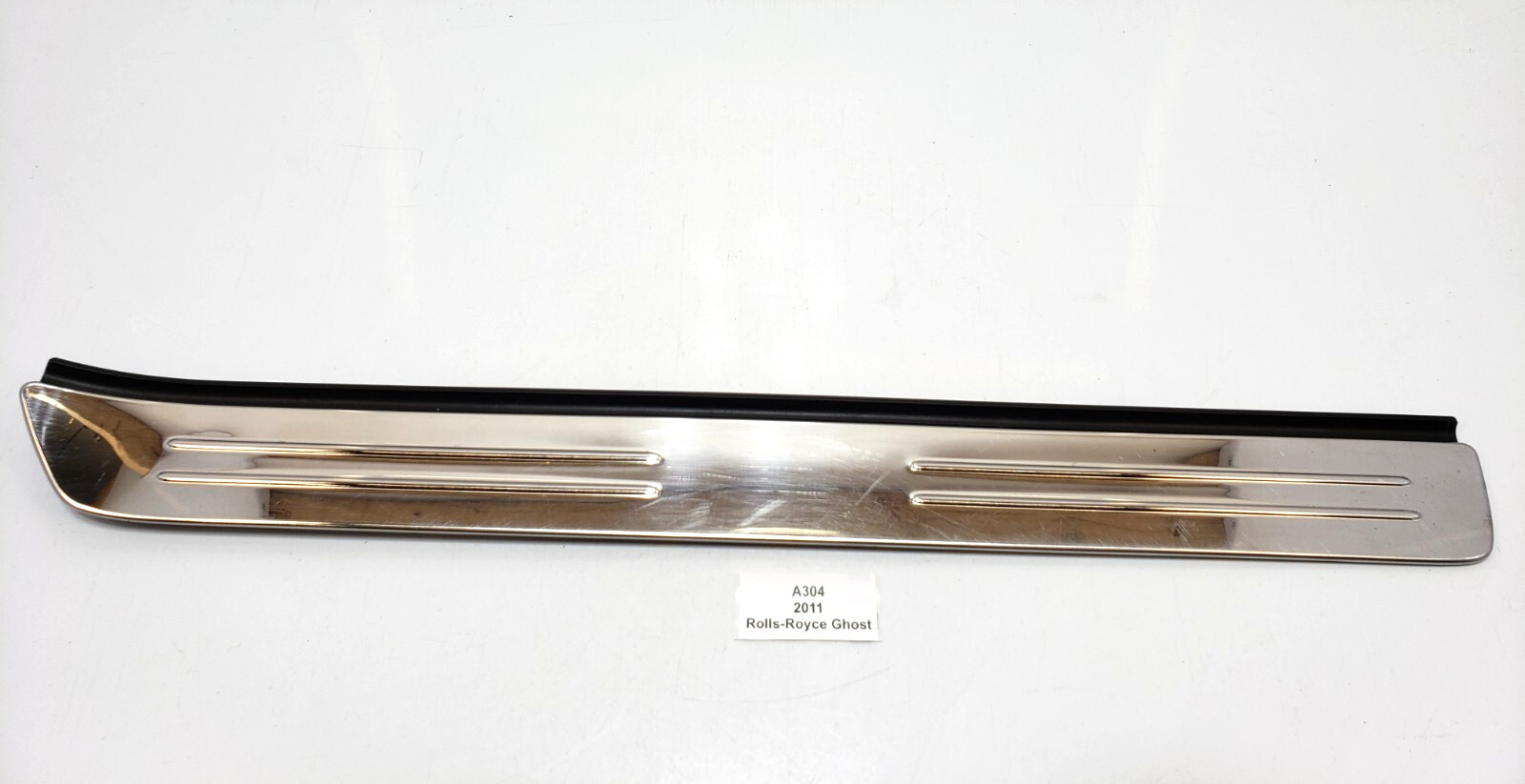 ✅ 10-14 OEM Rolls Royce Ghost RR4 Front Left Driver Side Steel Door Sill Plate*