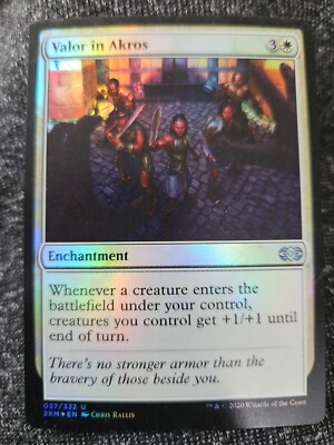 MTG 2XM Valor in Akros FOIL Holo 037/322 PACK FRESH Free Shipping
