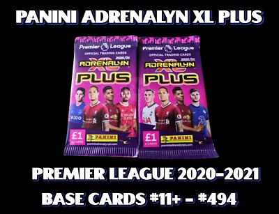 Panini Adrenalyn XL Plus Premier League 20-21 Base Cards (#11+ - #494)