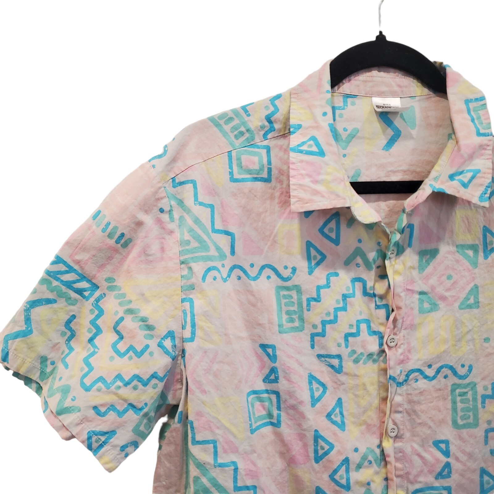 2022 Netflix Stranger Things Pattern Button Up Sh… - image 2