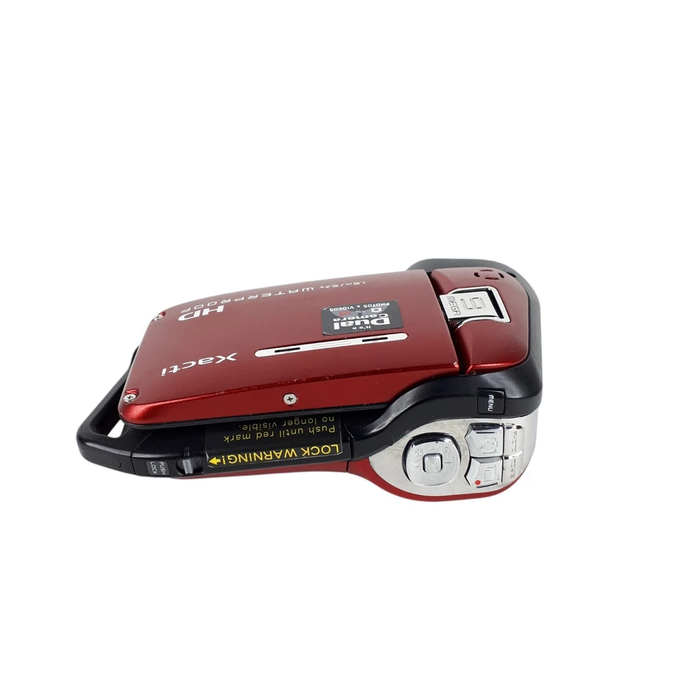 Sanyo Xacti VPC-CA9 Waterproof HD Dual 9MP 60x Zoom Camcorder Untested E5836 - Image 3 of 4