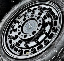 18" Black AT1 Alloy Wheels Fits Volkswagen Amarok Jeep 4x4 Wheels Only