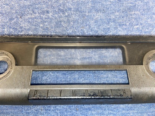 1963 Plymouth Fury Savoy Belvedere Push Button AM Radio Bezel knobs - Picture 3 of 9
